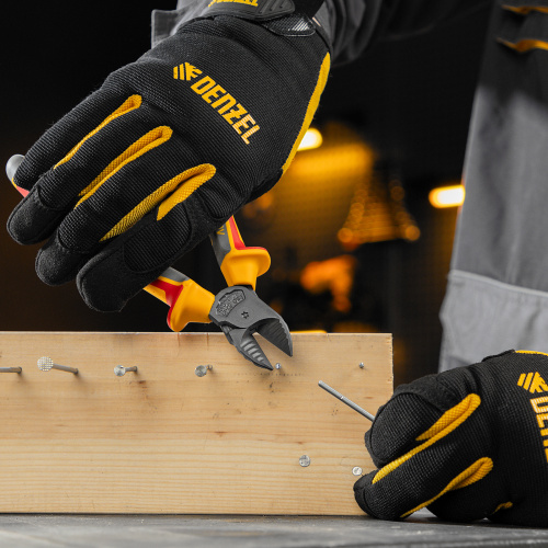 Бокорезы, диэлектрические рукоятки, до 1000 В, трехкомпонентные рукоятки, 180 мм Denzel по ценам производителя в Москве с доставкой по всей России