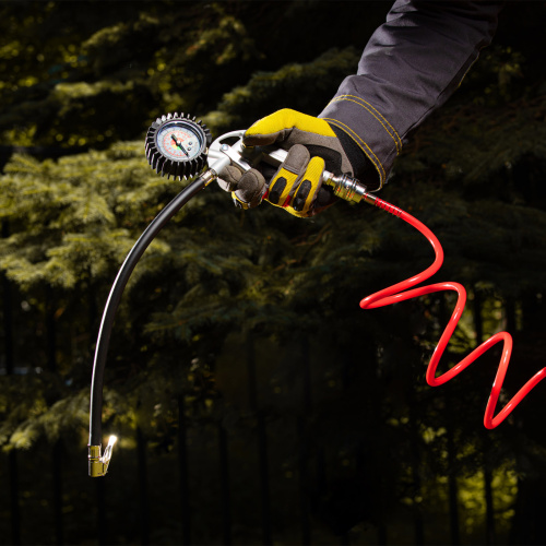 Шланг спиральный воздушный, 15 м, с быстросъемными соединениями Matrix по ценам производителя в Москве с доставкой по всей России