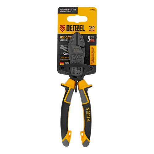 Бокорезы 180 мм, усиленные, трехкомпонентные рукоятки Denzel по ценам производителя в Москве с доставкой по всей России