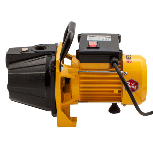 Садовый поверхностный насос GP1100C, 1100 Вт, 4500 л/ч, подъем 46 м, чугун Denzel по ценам производителя в Москве с доставкой по всей России