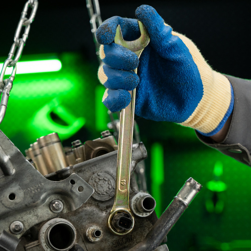 Набор ключей комбинированный 6-32 мм, 26 шт, желтый цинк Сибртех по ценам производителя в Москве с доставкой по всей России