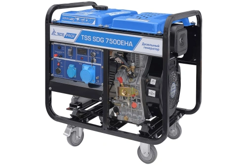 Дизель генератор TSS SDG 7500EHA по ценам производителя в Москве с доставкой по всей России