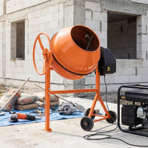 Бетоносмеситель БСН-180П, мощность 700 Вт, полиамидный венец Сибртех по ценам производителя в Москве с доставкой по всей России