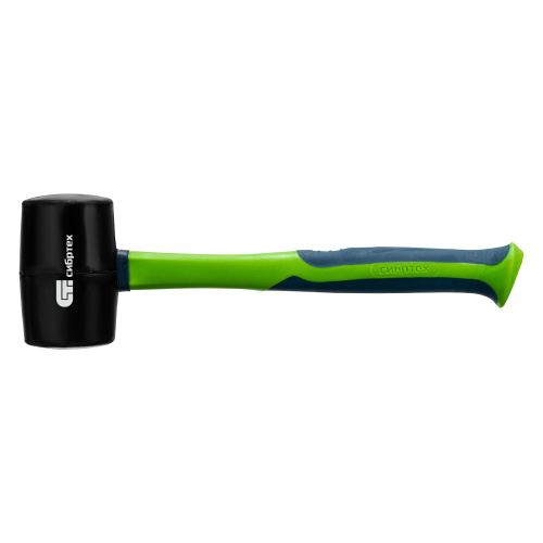 Киянка резиновая, 680 г, черная резина, фибергласовая рукоятка Сибртех по ценам производителя в Москве с доставкой по всей России