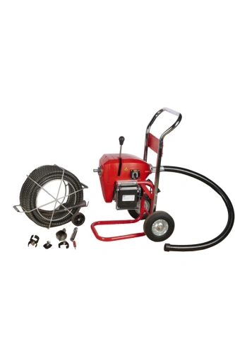 Машина для прочистки канализационных труб секционная 50-200 мм 1,1 кВт TOR TD-200-A купить в Москве с доставкой по всей России | ProtosMarket.ru