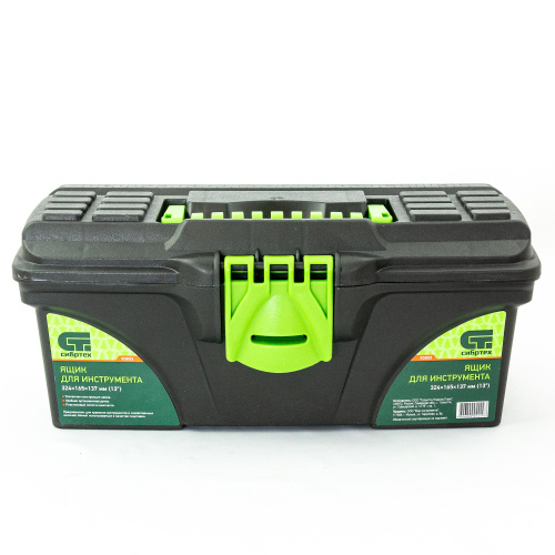 Ящик для инструмента, 324 х 165 х 137 мм, 13", пластик Сибртех по ценам производителя в Москве с доставкой по всей России