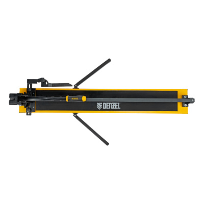 Плиткорез рельсовый 1000х16мм, каретка на подш., стальная станина, усил. рукоятка-пенал Denzel по ценам производителя в Москве с доставкой по всей России