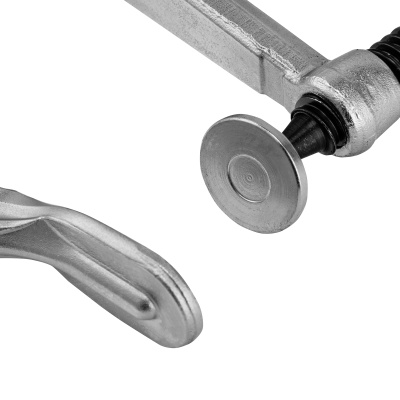 Струбцина F-образная, 80x200мм, кованая Denzel по ценам производителя в Москве с доставкой по всей России