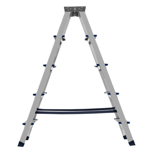 Стремянка двусторонняя 5 ступеней, алюминиевая, Сибртех по ценам производителя в Москве с доставкой по всей России