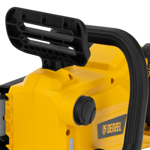 Цепная пила аккумуляторная бесщеточная RCS400-36, Li-ion, 36 В, 4 Ач, шина 400 мм Denzel по ценам производителя в Москве с доставкой по всей России