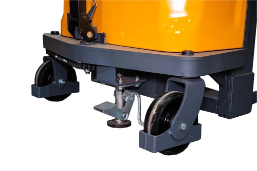 Штабелер гидравлический с электроподъемом 1,5 т 1,6 м XILIN CDD15B-E с раздвижными вилами по ценам производителя в Москве с доставкой по всей России