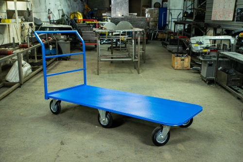 Тележка платформенная TOR ТП-5 (750х1800) г/п 555 кг (200 мм) по ценам производителя в Москве с доставкой по всей России