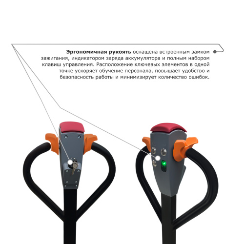 Самоходный электроштабелер PROLIFT M2 SDR 1235-S по ценам производителя в Москве с доставкой по всей России