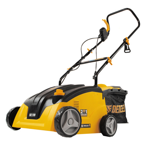 Скарификатор-аэратор  электрический SAE-1500, 1500 Вт, -11/+5 мм, 32 cм Denzel по ценам производителя в Москве с доставкой по всей России