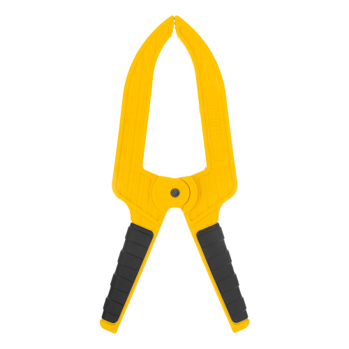 Струбцина клещеобразная, удлиненная 75 х 110 мм двухкомпонентные рукоятки Denzel по ценам производителя в Москве с доставкой по всей России