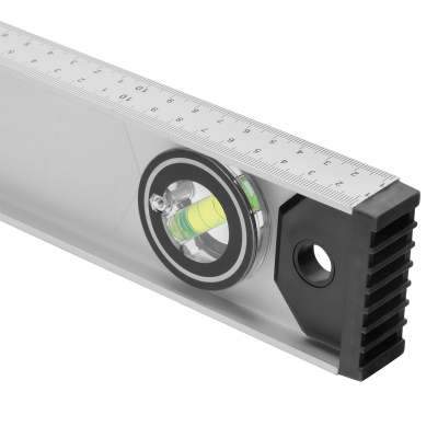 Уровень алюминиевый "Рельс", 1800 мм, 3 глазка (1 поворотный) Matrix по ценам производителя в Москве с доставкой по всей России