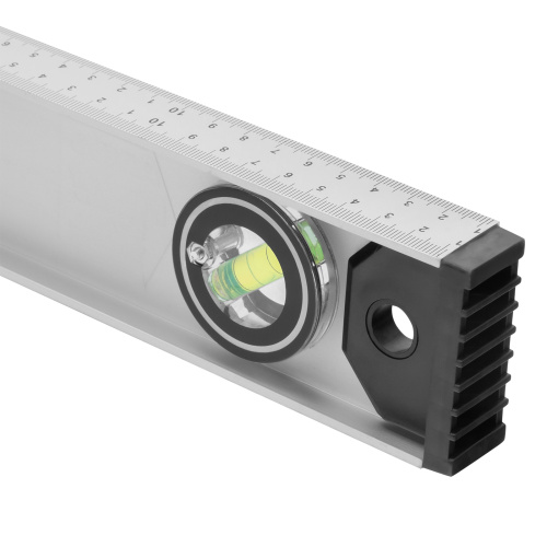 Уровень алюминиевый "Рельс", 1800 мм, 3 глазка (1 поворотный) Matrix по ценам производителя в Москве с доставкой по всей России