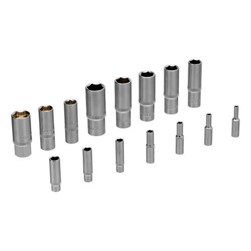 Набор инструментов, 1/2", 1/4", CrV, S2, пластиковый кейс, 194 предмета Denzel по ценам производителя в Москве с доставкой по всей России