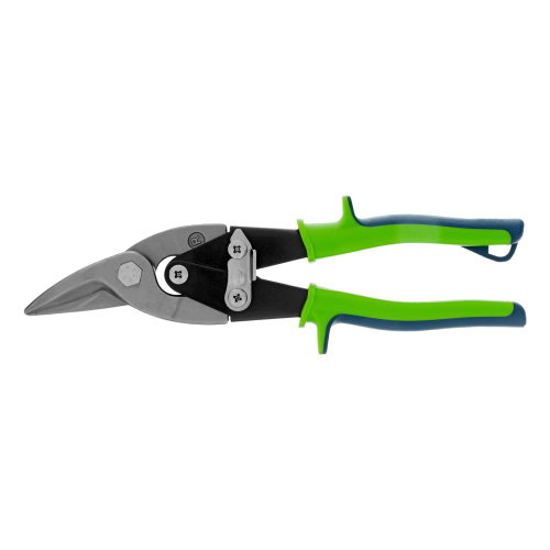 Ножницы по металлу, 250 мм, правый рез, сталь С55, двухкомпонентные рукоятки СИБРТЕХ по ценам производителя в Москве с доставкой по всей России