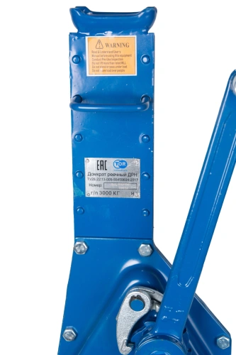 Домкрат реечный TOR ДРН 3000 3 т с низким подхватом PRO по ценам производителя в Москве с доставкой по всей России