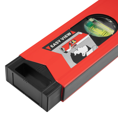 Уровень алюминиевый магнитный, 1200 мм, фрезерованный, 3 глазка (1 зеркальный) усиленный Matrix по ценам производителя в Москве с доставкой по всей России