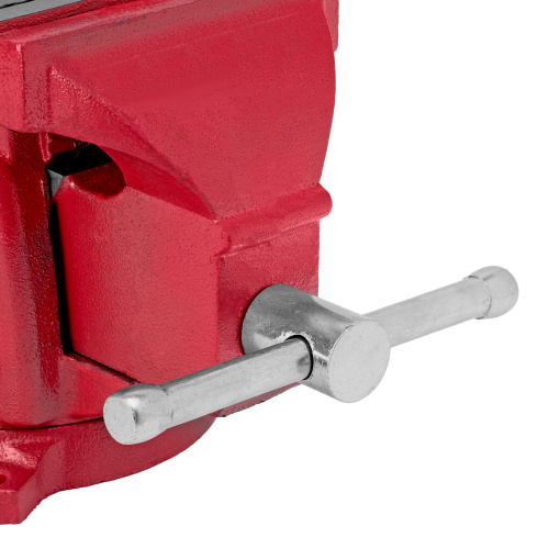 Тиски слесарные, 125 мм, поворотные, с наковальней Matrix по ценам производителя в Москве с доставкой по всей России