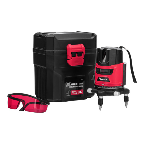 Лазерный уровень CRX-30R, 30 м, красный луч, батарейки, резьба 5/8" MTX по ценам производителя в Москве с доставкой по всей России