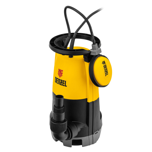 Дренажный насос для чистой и грязной воды DP450S, 450 Вт, напор 6 м, 12000 л/ч Denzel по ценам производителя в Москве с доставкой по всей России