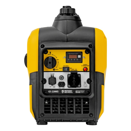 Генератор инверторный GS-2200iS, 2,2 кВт, 230 В, закрытый корпус, ручной старт DENZEL по ценам производителя в Москве с доставкой по всей России