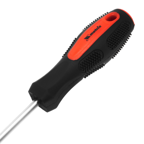 Отвертка Anti-Slip, SL6 х 150 мм, CrV, двухкомпонентная рукоятка Matrix по ценам производителя в Москве с доставкой по всей России