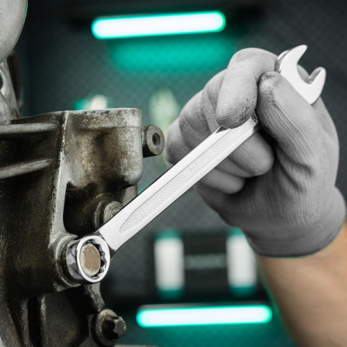 Ключ комбинированный, 16 мм, CrV, антислип Stels по ценам производителя в Москве с доставкой по всей России