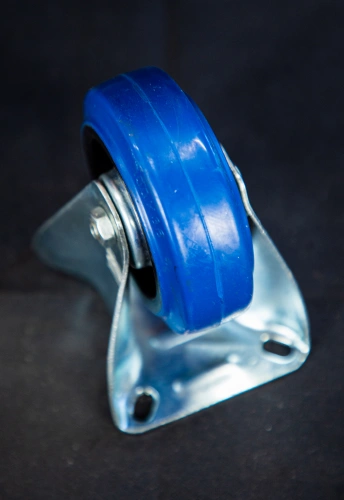 Колесо неповоротное резина FRCL 42 100 мм (N) по ценам производителя в Москве с доставкой по всей России