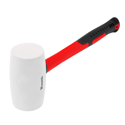 Киянка резиновая, 910 г, белая резина, фибергласовая рукоятка Matrix по ценам производителя в Москве с доставкой по всей России