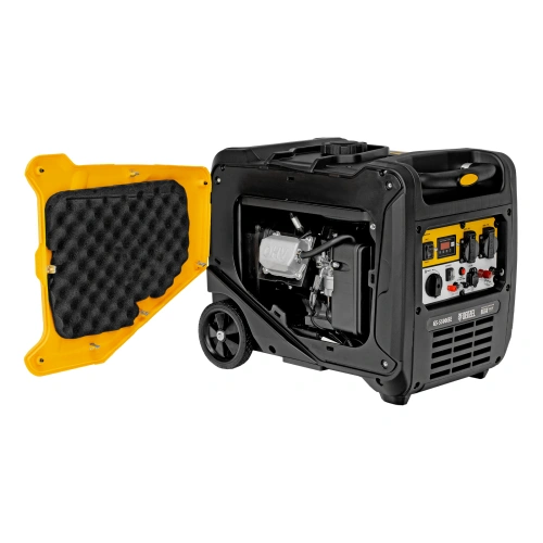 Генератор инверторный GS-5500iSE, 5,5 кВт, 230 В, закрытый корпус,электростартер Denzel по ценам производителя в Москве с доставкой по всей России