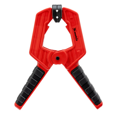 Струбцина клещеобразная 3, усиленная, пластиковый корпус, двухкомпонентные рукоятки, 75 мм Matrix по ценам производителя в Москве с доставкой по всей России