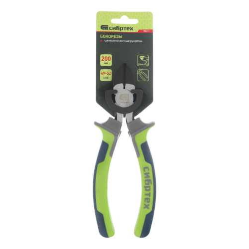 Бокорезы, 200 мм, фосфатирование, трехкомпонентные рукоятки Сибртех по ценам производителя в Москве с доставкой по всей России