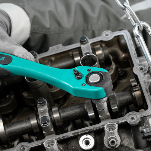 Ключ-трещотка 1/2", CrV, 72 зуба, с быстрым сбросом Stels по ценам производителя в Москве с доставкой по всей России