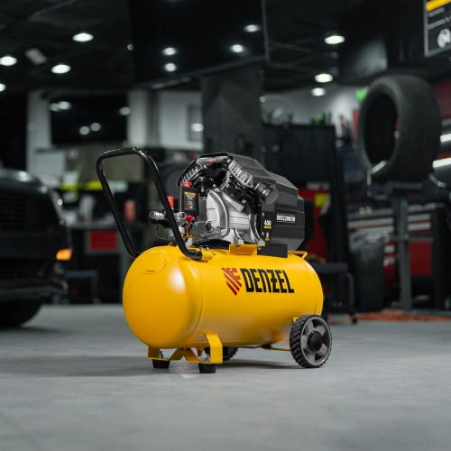 Компрессор воздушный DKV2200/50, Х-PRO 2.2 кВт, 400 л/мин, 50 л Denzel по ценам производителя в Москве с доставкой по всей России
