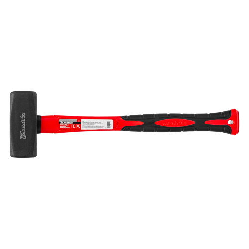 Кувалда 2 кг, фибергласовая обрезиненная рукоятка 380 мм Matrix по ценам производителя в Москве с доставкой по всей России