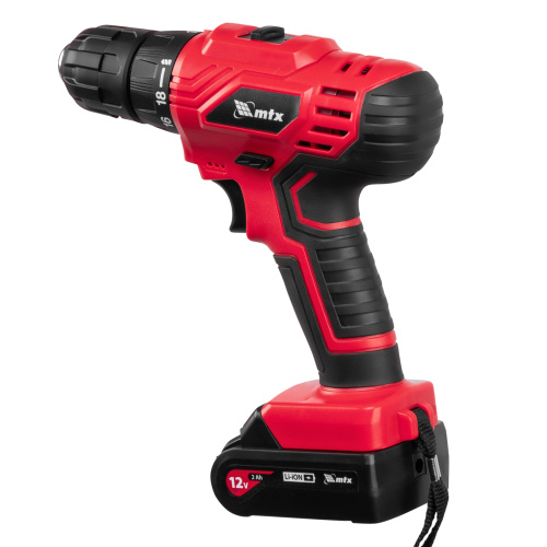 Дрель-шуруповерт аккумуляторная MCDL-12-02, Li-Ion, 12 В, 2 акк. MTX по ценам производителя в Москве с доставкой по всей России