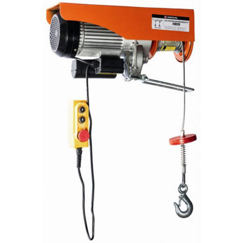Мини-таль электрическая канатная, стационарная, 220 В 125 / 250 кг - 12/6 м PA, Сибталь по ценам производителя в Москве с доставкой по всей России