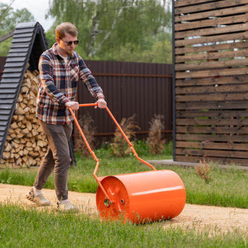 Каток газонный 70л, ручной, наливной, пробка-болт Сибртех по ценам производителя в Москве с доставкой по всей России
