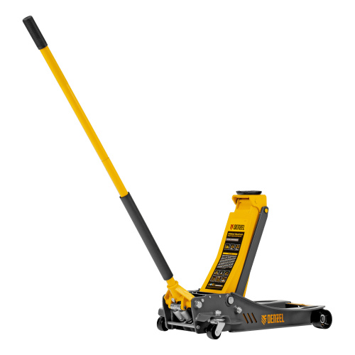 Домкрат гидравлический подкатной, 3,8 т, 110-580 мм, быстрый подъем, низкий подхват, проф. Denzel по ценам производителя в Москве с доставкой по всей России