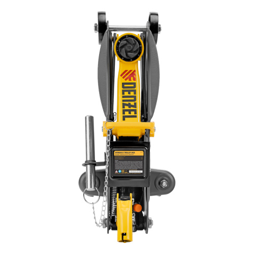 Домкрат гидравлический подкатной с фиксатором, 2 т, 130-330 мм Denzel по ценам производителя в Москве с доставкой по всей России