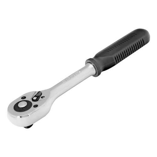 Ключ-трещотка 3/8", 45 зубьев, с быстрым сбросом, CrV, хром Сибртех по ценам производителя в Москве с доставкой по всей России