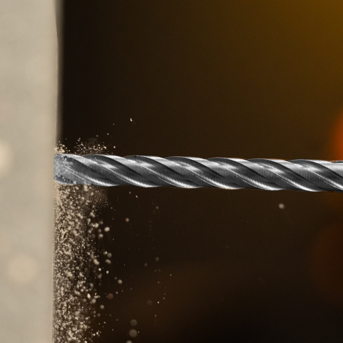 Бур по бетону, цельная крестовая пластина, 10x165 мм, SDS PLUS Denzel по ценам производителя в Москве с доставкой по всей России