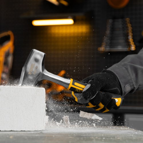 Кувалда 1,5 кг, цельнометаллическая, двухкомпонентная рукоятка Denzel по ценам производителя в Москве с доставкой по всей России