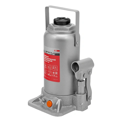 Домкрат гидравлический бутылочный, 16 т, h подъема 230-460 мм Matrix по ценам производителя в Москве с доставкой по всей России