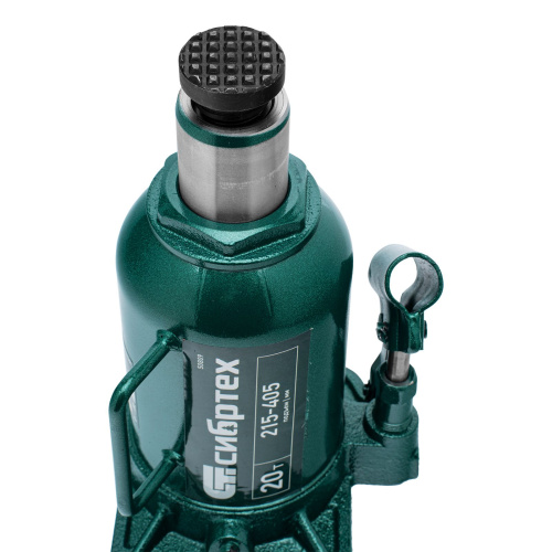 Домкрат гидравлический бутылочный, 20 т, 215-405 мм Сибртех по ценам производителя в Москве с доставкой по всей России