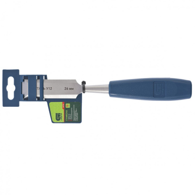 Стамеска, 26 мм, пластиковая рукоятка Сибртех купить в Москве с доставкой по всей России | ProtosMarket.ru